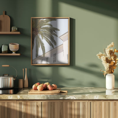 Tropical Menton - Stretched Canvas, Poster or Fine Art Print I Heart Wall Art