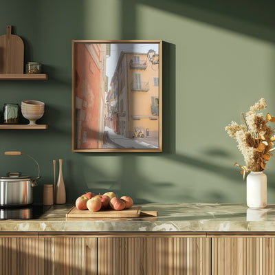 Colors of Menton - Stretched Canvas, Poster or Fine Art Print I Heart Wall Art