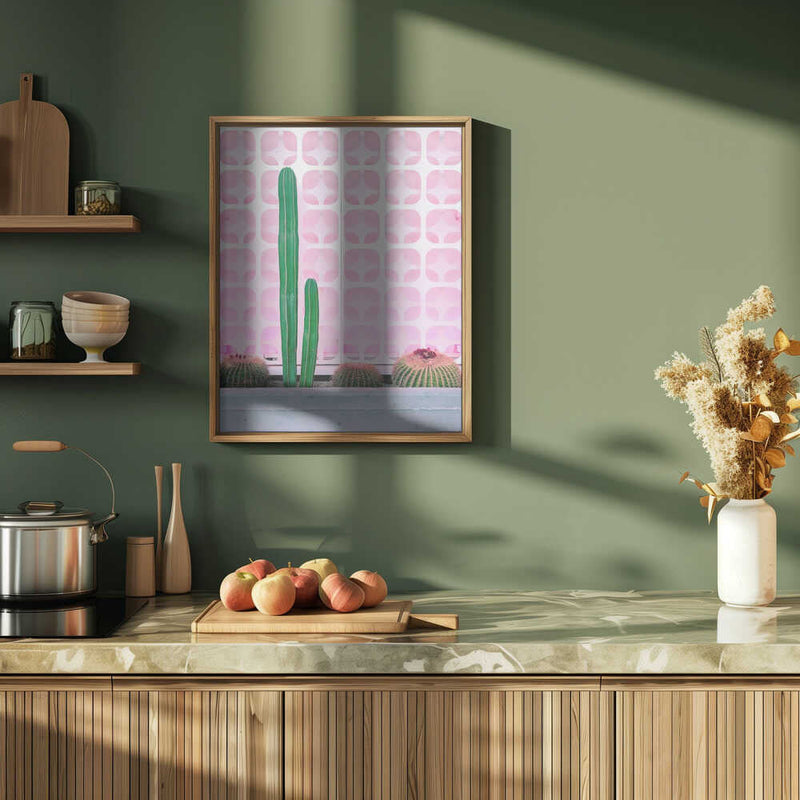 Cact-Hi! - Stretched Canvas, Poster or Fine Art Print I Heart Wall Art