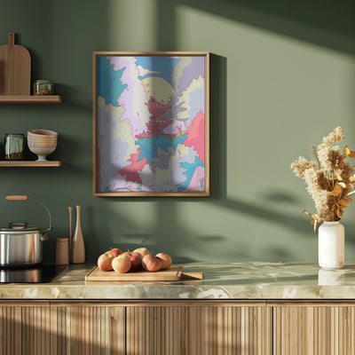 The Hidden Temple - Stretched Canvas, Poster or Fine Art Print I Heart Wall Art