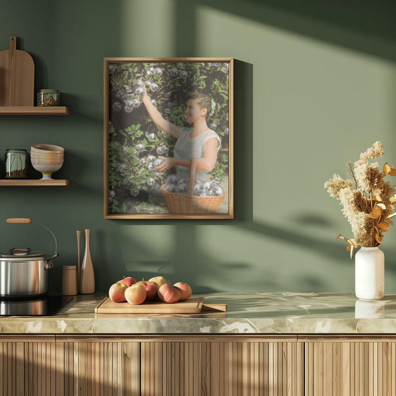 Disco Ball Grove - Stretched Canvas, Poster or Fine Art Print I Heart Wall Art