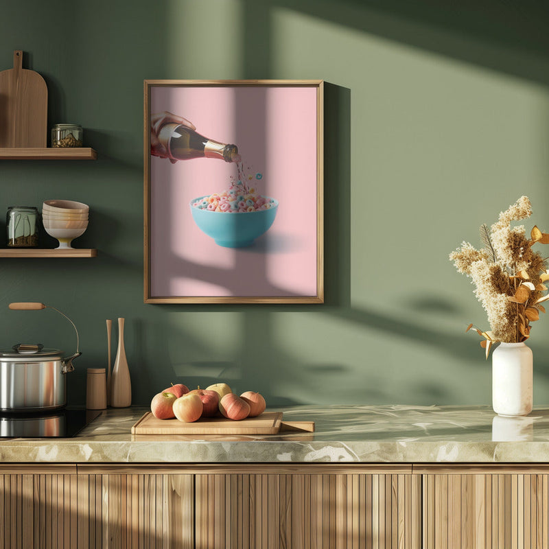 Good Morning - Stretched Canvas, Poster or Fine Art Print I Heart Wall Art