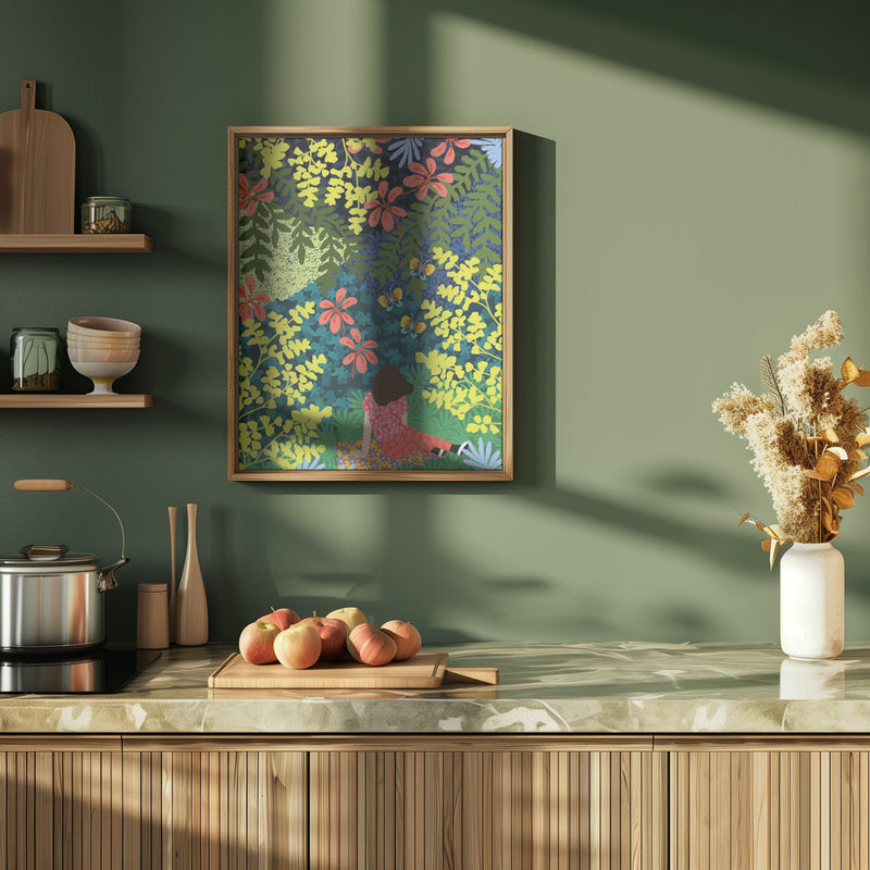 9933x14043 Din 60 - Stretched Canvas, Poster or Fine Art Print I Heart Wall Art