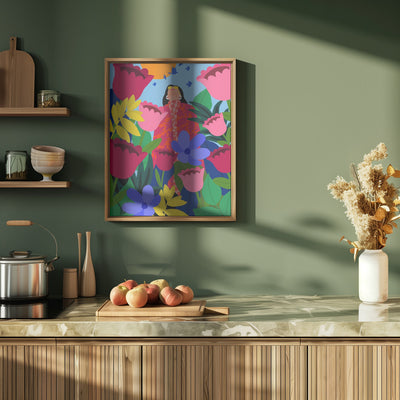 9933x14043 Din 70 - Stretched Canvas, Poster or Fine Art Print I Heart Wall Art