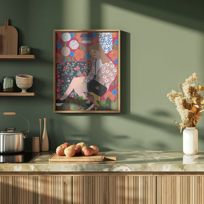 9933x14043 Din 7 - Stretched Canvas, Poster or Fine Art Print I Heart Wall Art