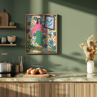 9933x14043 Din 25 - Stretched Canvas, Poster or Fine Art Print I Heart Wall Art