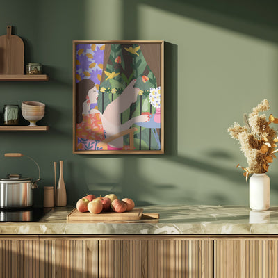 9933x14043 Din 18 - Stretched Canvas, Poster or Fine Art Print I Heart Wall Art