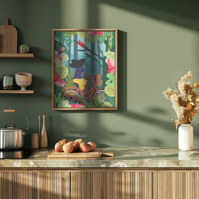 9933x14043 Din 95.png - Stretched Canvas, Poster or Fine Art Print I Heart Wall Art