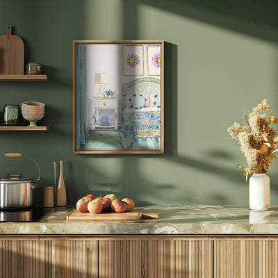 Mary Ellen S Bedroom - Stretched Canvas, Poster or Fine Art Print I Heart Wall Art