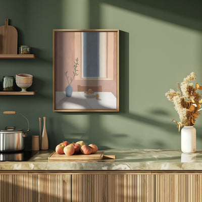 Serene Interior - Stretched Canvas, Poster or Fine Art Print I Heart Wall Art