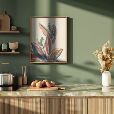 Mediterranean Botanical - Stretched Canvas, Poster or Fine Art Print I Heart Wall Art