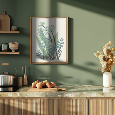 Foliage N.3 - Stretched Canvas, Poster or Fine Art Print I Heart Wall Art