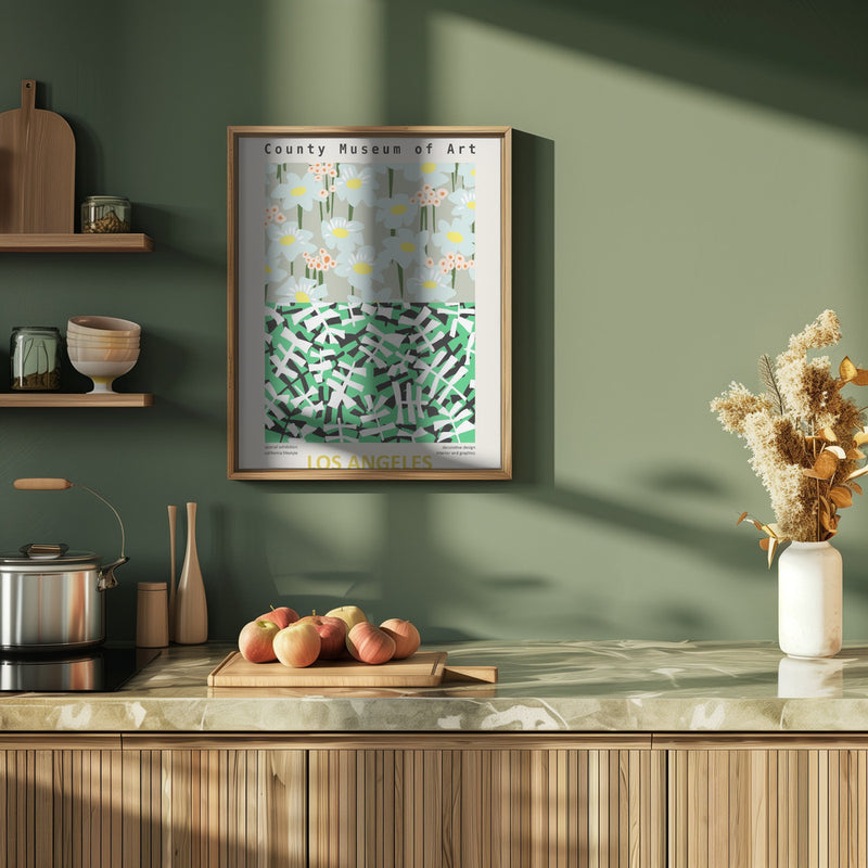 County Museum of Art Los Angeles - Stretched Canvas, Poster or Fine Art Print I Heart Wall Art