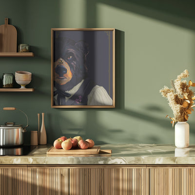 Bear - Stretched Canvas, Poster or Fine Art Print I Heart Wall Art