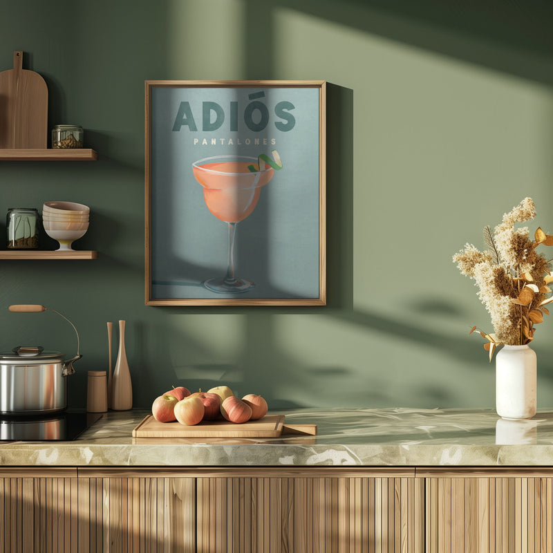 Pantalones - Stretched Canvas, Poster or Fine Art Print I Heart Wall Art