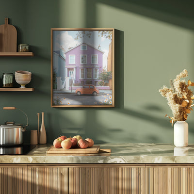 Sunday Morning - Stretched Canvas, Poster or Fine Art Print I Heart Wall Art