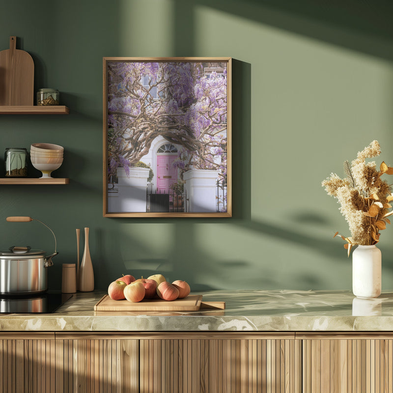 Wisteria Dreams - Stretched Canvas, Poster or Fine Art Print I Heart Wall Art