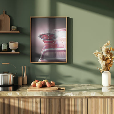 American classic car 98 1959 convertible - Stretched Canvas, Poster or Fine Art Print I Heart Wall Art