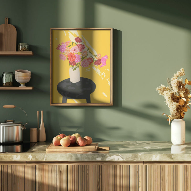 Window Glow - Stretched Canvas, Poster or Fine Art Print I Heart Wall Art