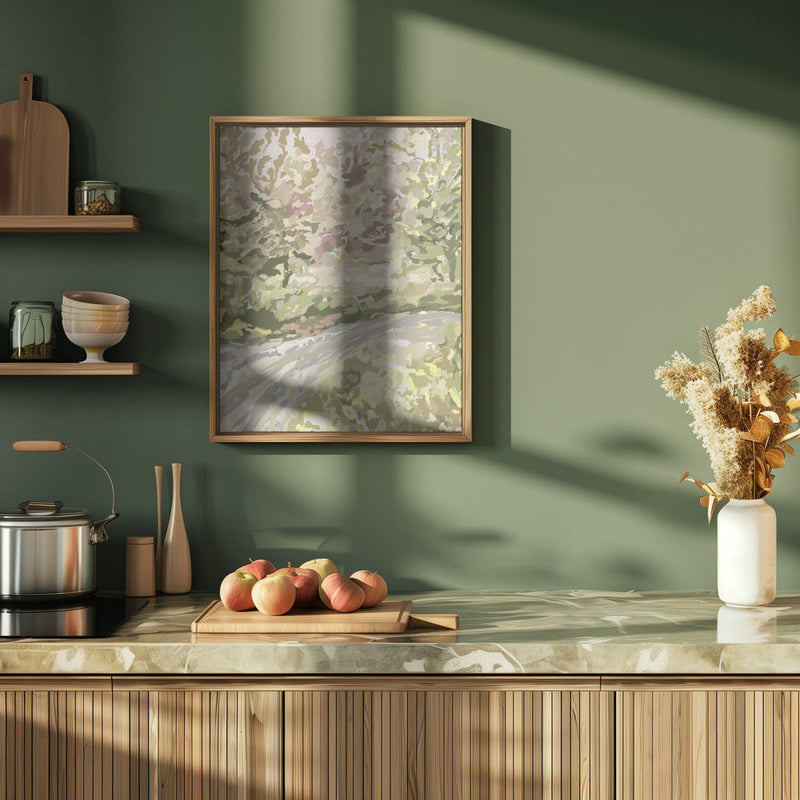 Bumps and Blooms, Stellenbosch, South Africa, 2024 - Stretched Canvas, Poster or Fine Art Print I Heart Wall Art