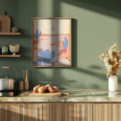 Path Through the Painted Desert - Stretched Canvas, Poster or Fine Art Print I Heart Wall Art