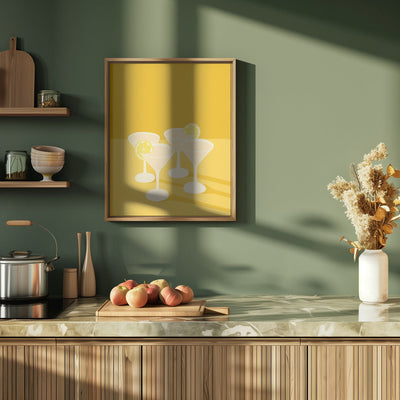 DRINKZ - Stretched Canvas, Poster or Fine Art Print I Heart Wall Art