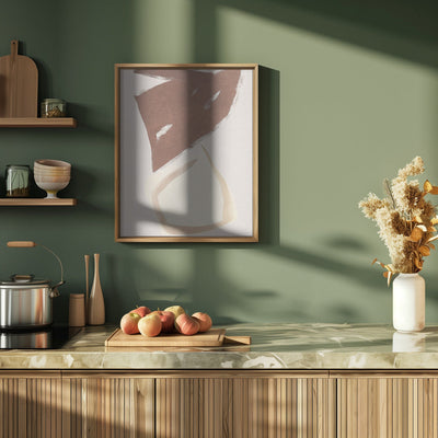 Geometric figure II - Stretched Canvas, Poster or Fine Art Print I Heart Wall Art