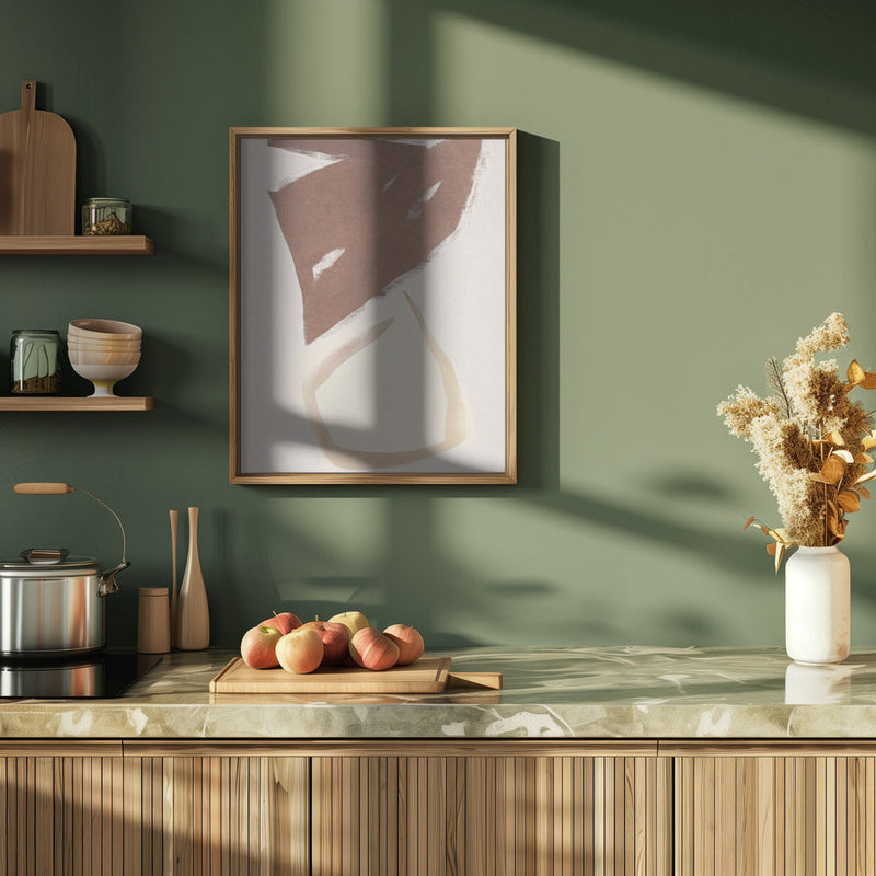 Geometric figure II - Stretched Canvas, Poster or Fine Art Print I Heart Wall Art