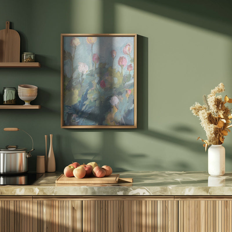 Impressionistic Blooms - Stretched Canvas, Poster or Fine Art Print I Heart Wall Art