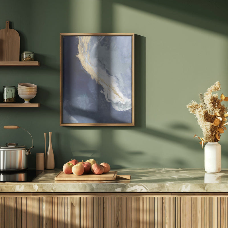 Golden Drift - Stretched Canvas, Poster or Fine Art Print I Heart Wall Art