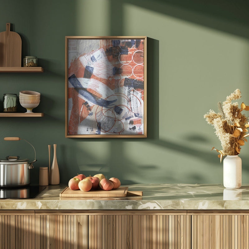 Vibrant Chaos - Stretched Canvas, Poster or Fine Art Print I Heart Wall Art