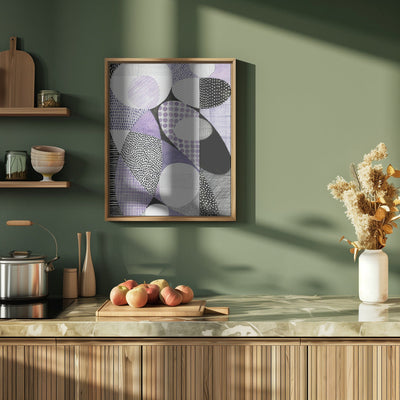 Dynamic Geometric Patterns - Stretched Canvas, Poster or Fine Art Print I Heart Wall Art