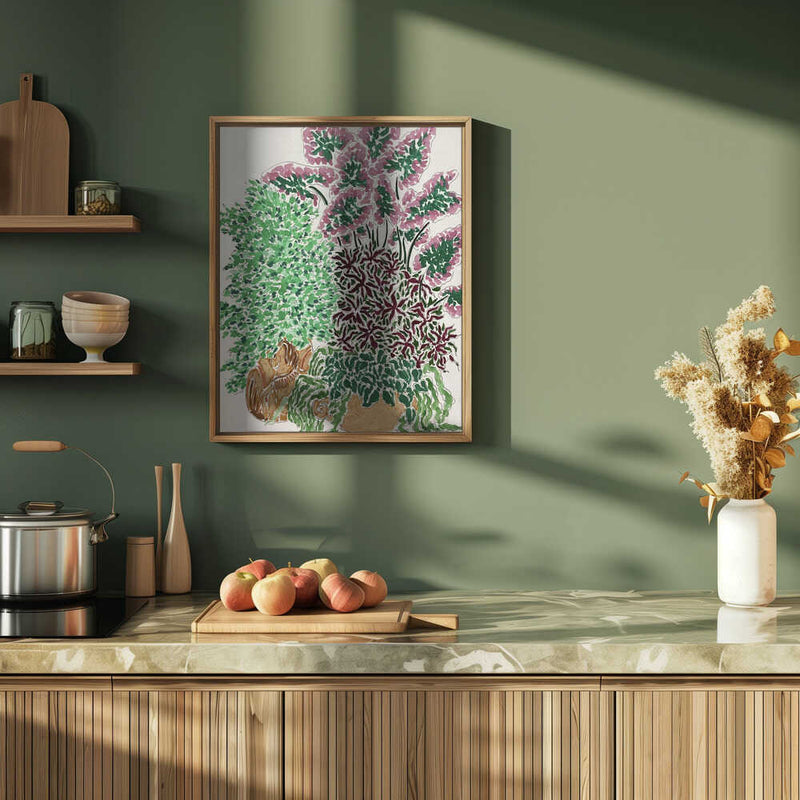 Monsoon Frontyard - Stretched Canvas, Poster or Fine Art Print