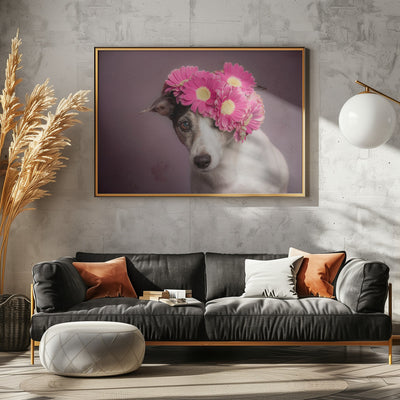 Mrs. Spring - Stretched Canvas, Poster or Fine Art Print I Heart Wall Art