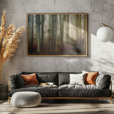 Autumn light - Stretched Canvas, Poster or Fine Art Print I Heart Wall Art