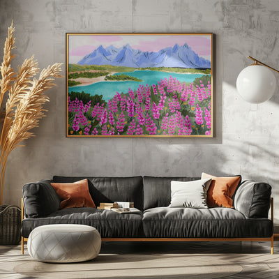 Vestrahorn - Stretched Canvas, Poster or Fine Art Print I Heart Wall Art