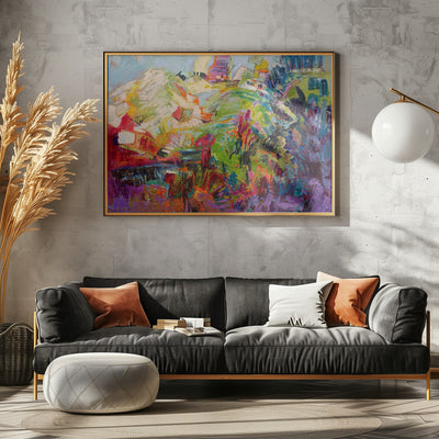 Botanic Radiance - Stretched Canvas, Poster or Fine Art Print I Heart Wall Art