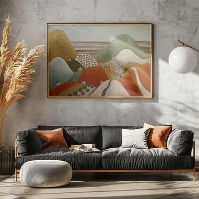 Getting Into the Autumn - Stretched Canvas, Poster or Fine Art Print I Heart Wall Art