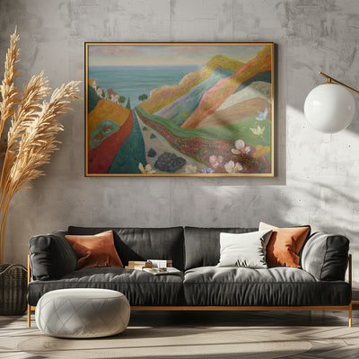 Tides of Bloom - Stretched Canvas, Poster or Fine Art Print I Heart Wall Art