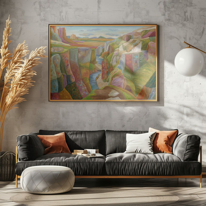 Take a Deep Breath - Stretched Canvas, Poster or Fine Art Print I Heart Wall Art