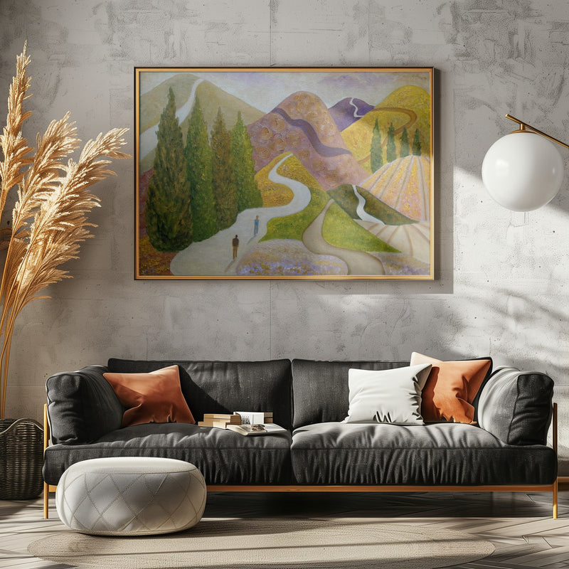 Same Direction - Stretched Canvas, Poster or Fine Art Print I Heart Wall Art