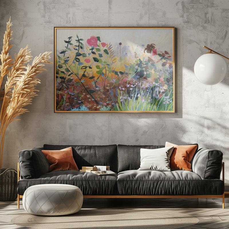 Winter Glow - Stretched Canvas, Poster or Fine Art Print I Heart Wall Art