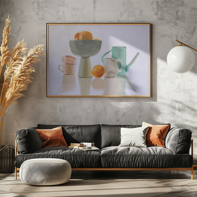 Dining Ware - Stretched Canvas, Poster or Fine Art Print I Heart Wall Art