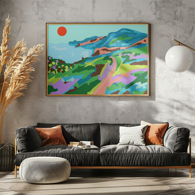 Vivid Vistas - Stretched Canvas, Poster or Fine Art Print I Heart Wall Art