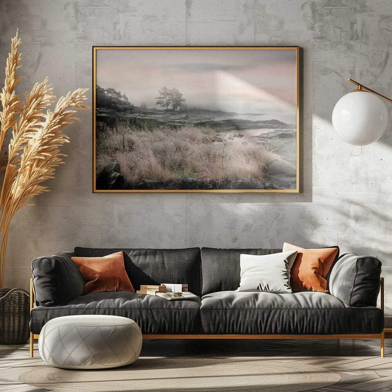 Morning Frost - Stretched Canvas, Poster or Fine Art Print