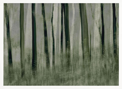 Trees in motion - Stretched Canvas, Poster or Fine Art Print I Heart Wall Art
