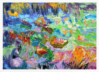 Vibrant Dreamscape - Stretched Canvas, Poster or Fine Art Print I Heart Wall Art