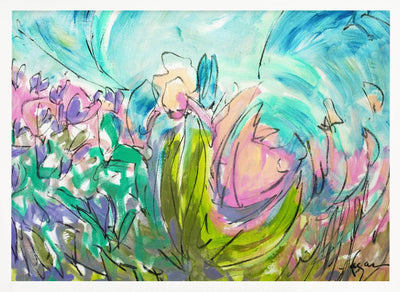 Heart Dance - Stretched Canvas, Poster or Fine Art Print I Heart Wall Art