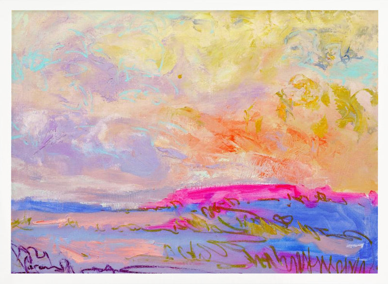 Df304 Goddessrising - Stretched Canvas, Poster or Fine Art Print I Heart Wall Art