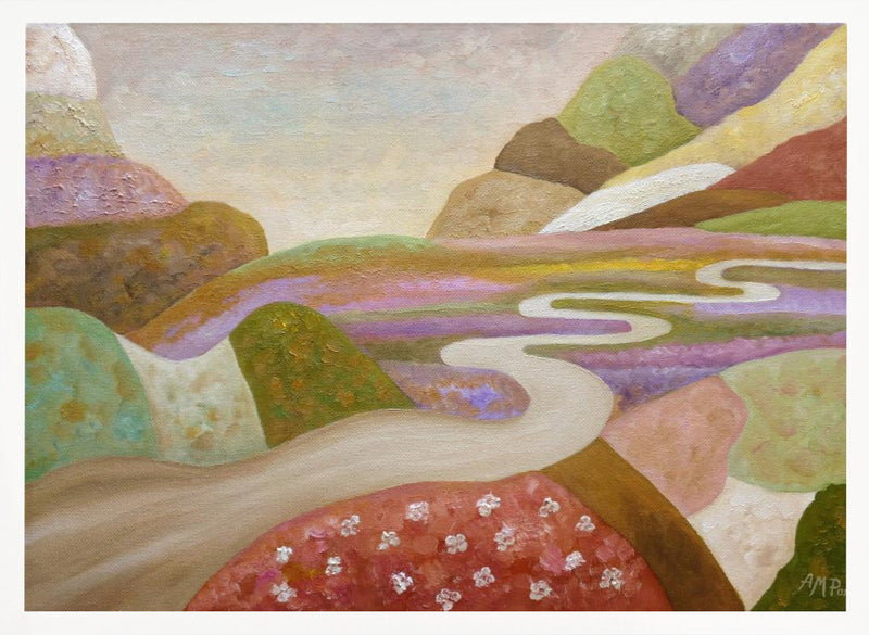 Through the Lull Fields - Stretched Canvas, Poster or Fine Art Print I Heart Wall Art